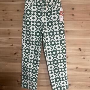 Pacsun High Rise Straight Green